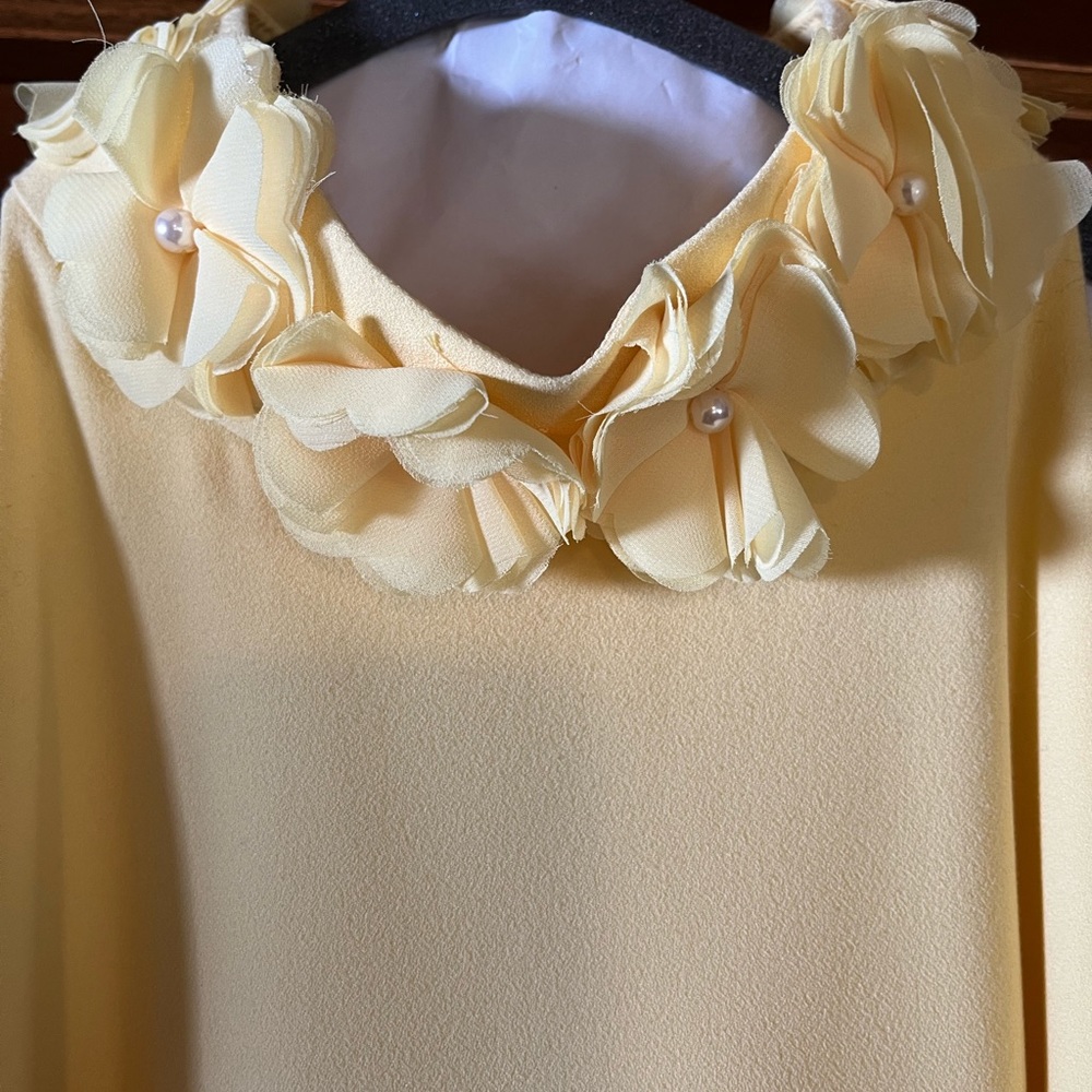 Yellow sheath dress - Picture 3 of 4